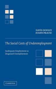 不完全雇用の社会的コスト<br>The Social Costs of Underemployment : Inadequate Employment as Disguised Unemployment