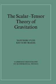 The Scalar-Tensor Theory of Gravitation (Cambridge Monographs on Mathematical Physics)