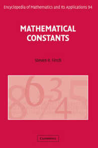 Mathematical Constants (Encyclopedia of Mathematics and its Applications)