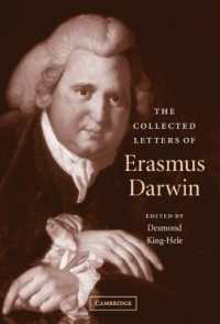 エラズマス・ダーウィン書簡集（第２版）<br>The Collected Letters of Erasmus Darwin