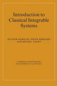 Introduction to Classical Integrable Systems (Cambridge Monographs on Mathematical Physics)