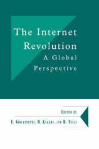インターネット革命の国際的考察<br>The Internet Revolution : A Global Perspective (Department of Applied Economics Occasional Papers)