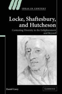 Locke, Shaftesbury, and Hutcheson : Contesting Diversity in the Enlightenment and Beyond (Ideas in Context)