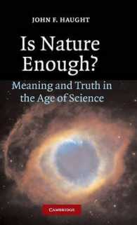 自然科学主義の検証<br>Is Nature Enough? : Meaning and Truth in the Age of Science