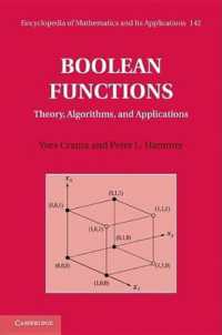 Boolean Functions : Theory, Algorithms, and Applications (Encyclopedia of Mathematics and its Applications)