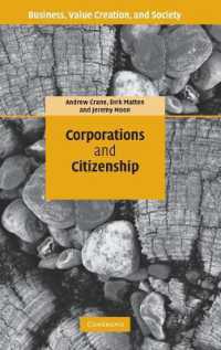 企業と市民権<br>Corporations and Citizenship (Business, Value Creation, and Society)