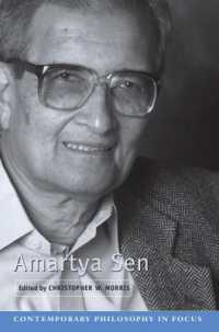 アマルティア・セン（現代哲学の焦点）<br>Amartya Sen (Contemporary Philosophy in Focus)