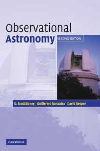 観測天文学（第２版）<br>Observational Astronomy （2ND）