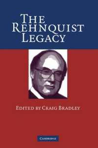 レーンキスト・コートの遺産<br>The Rehnquist Legacy