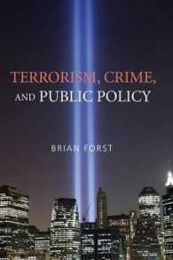 テロリズム、犯罪と公共政策<br>Terrorism, Crime, and Public Policy