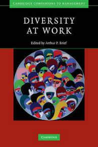 職場における多様性<br>Diversity at Work (Cambridge Companions to Management)