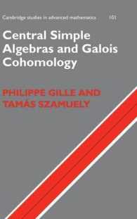 Central Simple Algebras and Galois Cohomology (Cambridge Studies in Advanced Mathematics)