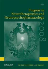 Progress in Neurotherapeutics and Neuropsychopharmacology: Volume 3, 2008