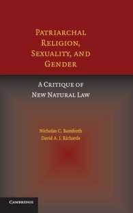 Patriarchal Religion, Sexuality, and Gender : A Critique of New Natural Law