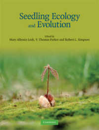 Seedling Ecology and Evolution （1ST）