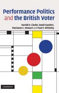 英国におけるパフォーマンス政治と選挙<br>Performance Politics and the British Voter