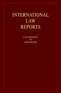 International Law Reports (International Law Reports Set 190 Volume Hardback Set)