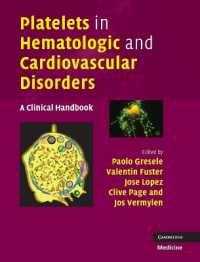 血液病・心血管疾患における血小板<br>Platelets in Hematologic and Cardiovascular Disorders : A Clinical Handbook