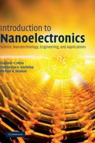ナノエレクトロニクス入門<br>Introduction to Nanoelectronics : Science, Nanotechnology, Engineering, and Applications