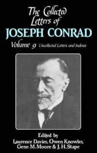ケンブリッジ版コンラッド書簡集　第９巻<br>The Collected Letters of Joseph Conrad (The Cambridge Edition of the Letters of Joseph Conrad)