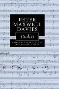 Peter Maxwell Davies Studies (Cambridge Composer Studies)