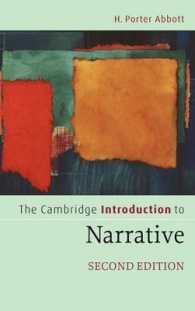 ケンブリッジ版ナラティヴ入門　（改訂第２版）<br>The Cambridge Introduction to Narrative (Cambridge Introductions to Literature) （2ND）