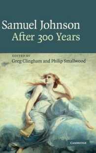 サミュエル・ジョンソン生誕300周年記念論文集<br>Samuel Johnson after 300 Years