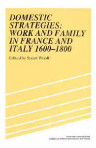 Domestic Strategies : Work and Family in France and Italy, 1600-1800 (Studies in Modern Capitalism)