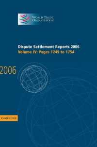 Dispute Settlement Reports 2006: Volume 4, Pages 1249-1754 (World Trade Organization Dispute Settlement Reports)