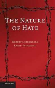 Ｒ．スタンバーグ他著／憎悪の性質<br>The Nature of Hate