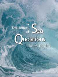 Dictionary of Sea Quotations -- Paperback / softback