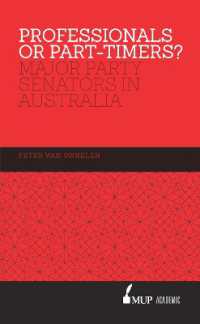 Professionals or Part-timers? : Major Party Senators in Australia