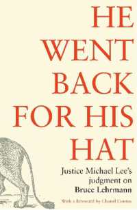 He went back for his hat : Justice Michael Lee on Bruce Lehrmann