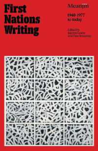 First Nations Writing : Meanjin 1977 to today
