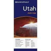 Rand McNally Utah State Map （FOL MAP）