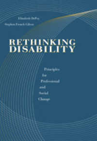 Rethinking Disability : Principles for Professional and Social Change