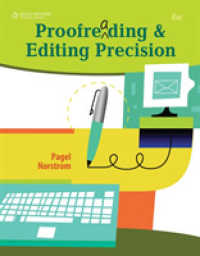 Proofreading and Editing Precision (with CD-ROM) （6TH）