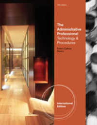 Administrative Professional : Procedures and Theory, International Edition -- Mixed media product （14 ed）