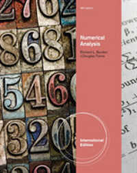 Numerical Analysis, International Edition -- Paperback / softback （9 ed）