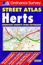 Ordnance Survey Hertfordshire Street Atlas (OS / Philip's street atlases) （5TH）