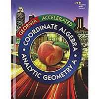 Accelerated Coordinate Algebra/Analytic Geometry a Georgia (Holt Mcdougal Accelerated Coordinate Algebra/analytic Geometry a) （Student）