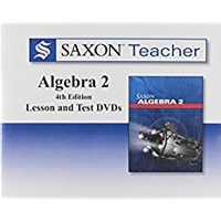 Saxon Homeschool Algebra 2, 4th Edition : Teacher DVD (Saxon Homeschool)