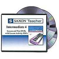 Saxon Homeschool Intermediate 4 : Teacher DVD (Saxon Homeschool)