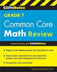Cliffsnotes Grade 7 Common Core Math Review (Cliffnotes)