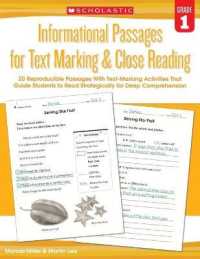 Informational Passages for Text Marking & Close Reading: Grade 1 : 20 Reproducible Passages with Text-Marking Activities That Guide Students to Read Strategically for Deep Comprehension (Informational Passages for Text Marking & Close Reading)