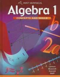 Algebra 1 : Concepts and Skills