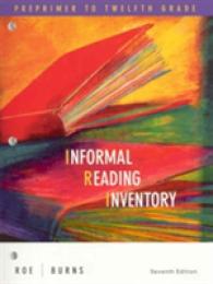 Informal Reading Inventory : Preprimer to Twelfth Grade （7 PCK）