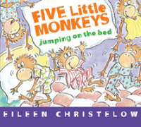 Five Little Monkeys Jumping on the Bed （BRDBK）