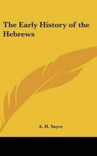 The Early History of the Hebrews