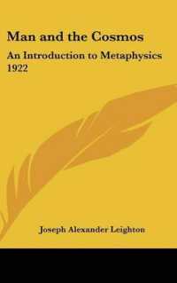 Man and the Cosmos : An Introduction to Metaphysics 1922